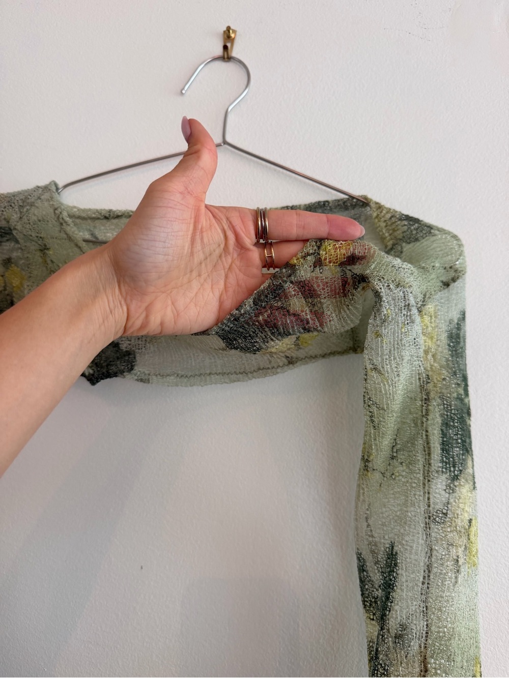 SHEER SHOULDER BOLERO - Picture 2 of 2